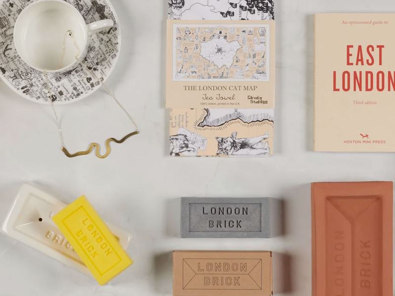 London Museum Shop homepage background
